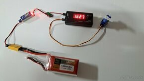 Servo tester set: tester+ubec+LiPol 3s