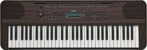 Yamaha PSR-E360 Keyboard s dynamikou Dark Walnut