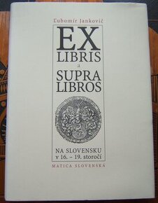 EXLIBRIS SUPRALIBROS DEJINY OSÍDLENIA UŽSKEJ ŽUPY