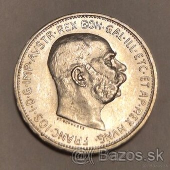 2 Koruna 1913 b.z František Jozef I.