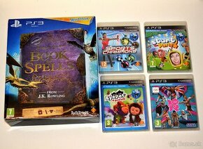 Wonderbook Book of Spells pre PS3 + 4 hry - 1