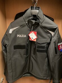 Predám novú policajnú bundu Softshell veľkosť 650 a šiltovky