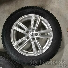 Zimná sada 5x112 R17 pneu NOKIAN 8mm a 6,5 mm dezén