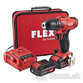 Akumulátorová vŕtačka skrutkovač FLEX DD 2G 10.8-LD