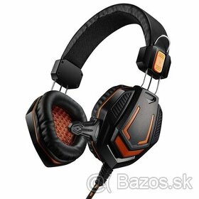 Headset Canyon Fobos GH-3A (CND-SGHS3A) čierny/oranžový