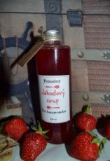 Jahodový sirup-silný antioxidant