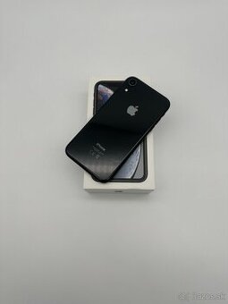 iPhone XR 64GB Black KOMPLET (100% Batéria) + DARČEK