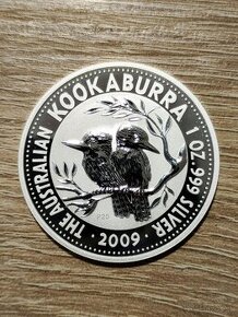 Kookaburra 2009 (design 1994) 1oz 999/1000