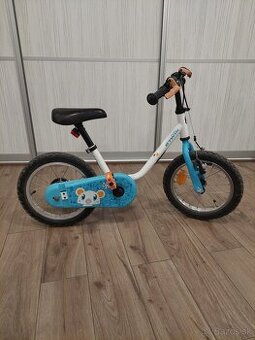 Detský bicykel BTWIN 14" modrý