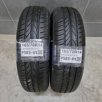 Letné pneumatiky 165/70 R14 MATADOR DOT4717 - 1