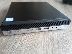 HP EliteDesk 800G5 DM, INTEL G5400T, RAM 8GB, SSD256GB, W11P