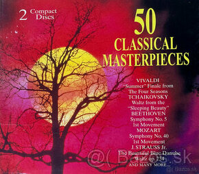 Hudobné CD - 50 CLASSICAL MASTERPIECES 2CD