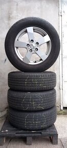 Hlinikove disky 5x114,3 r16 a pneu 215/65 r16