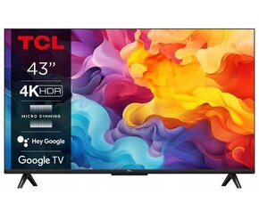 Predám LED Tv. TCL 4K uhlopriečka 107cm