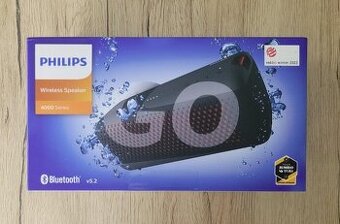 Prenosný reproduktor Philips TAS4807B, čierny, 10 W