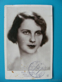 pohľadnica miss Europa 1920