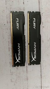 HyperX 16GB KIT DDR3 1600MHz  Fury Black