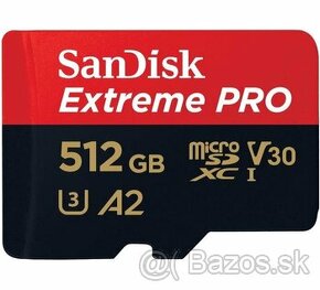 SANDISK EXTREME PRO MICRO SDXC 512 GB UHS-I U3 - 1