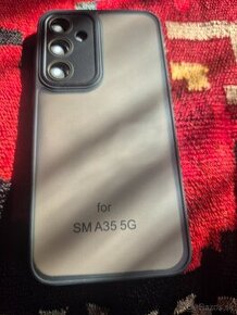 Obal zadný čierny na Samsung A35 5g