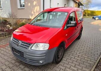 Volkswagen Caddy 1,4i Life, 1 Majitel , klima benzín manuál