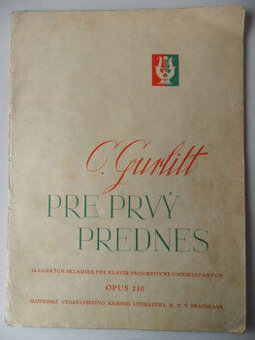 C. Gurlitt: PRE PRVÝ PREDNES