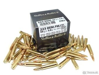 Predám .223 remington Sellier & Bellot 55gr FMJ