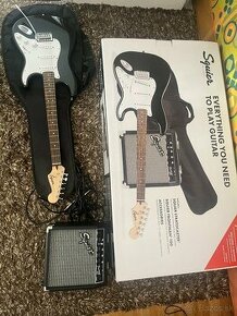 Fender Squier STRATOCASTER gitara + combo