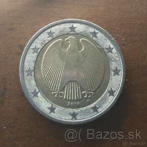 2 eur Nemecko 2019 D