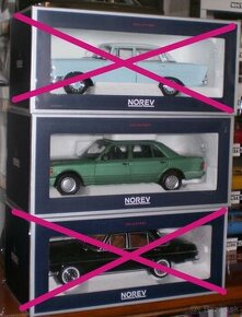 Mercedes-Benz 560 SEL /1991/ , light green , NOREV , 1:18