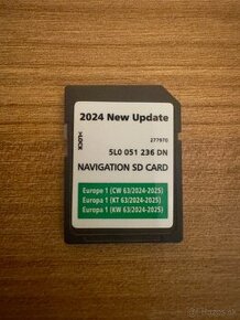 ŠKODA SD CARD 32GB (5L0051236DN) - mapy 2024/2025