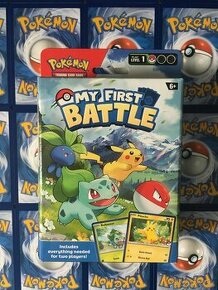 Pokemon TCG My First Battle Bulbasaur vs Pikachu