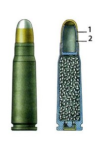 Strelivo náboje 7,62x39 vz43