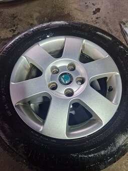 5x112R15 ALU ORIGINÁL ŠKODA