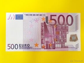 Bankovka 500€ aUNC [(0) nepoužitý stav]