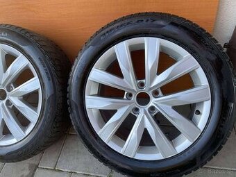 Orig. VW PASSAT 5x112 215 55 17 Zimné - 1