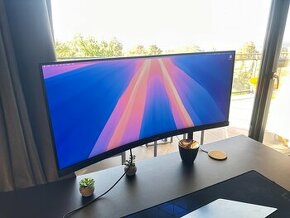 Zakrivený LCD UltraWide 34 s USB nabijanim [Philips 346B1C] - 1