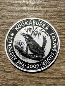 Kookaburra 2009 (design 1992) 1oz 999/1000