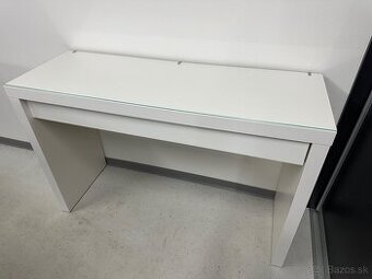 IKEA MALM Toaletný stolík biely 120x41 cm