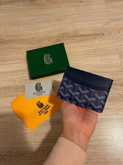 Goyard cardholder /peňaženka - navy blue (GO9)