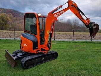 Minibager Kubota U27 3t AKO NOVÝ 2016 Kúpené v Nórsku – AKC