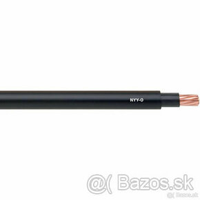 Kábel NYY-O 1x120 mm2 RM silový čierny - CU medený - 32m