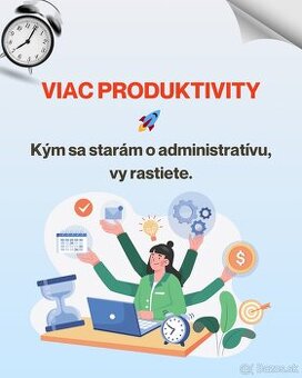 Virtuálna asistentka – Pomôžem vám s administratívou a organ