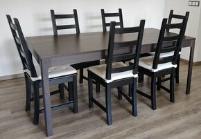 Predám Stôl EKEDALEN + 6ks stoličky - 1