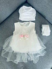 Šaty pre dievčatko na krst alebo inú slávnosť - 1