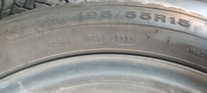 Zimná sada kolies 5x100 195/55 r15 - 1