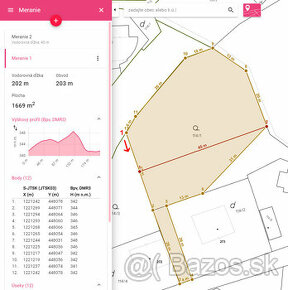 stavebny pozemok Prievidza - Chrenovec 2 X  800 m2 - 1600m22