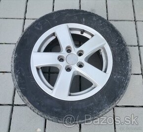 Alu disky 5x112 R15 + 195/65 R15 letné