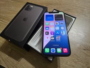 Iphone 11 pro 64gb ma novu bateriu telefon nemal nalepene oc