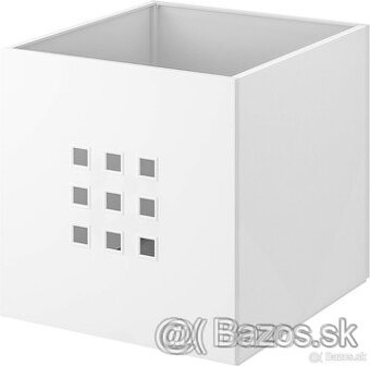 Vložky Lekman biele do kallaxu/expedit, Ikea