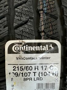 215/60 R17 C VanContact winter Continental (2 kusy)